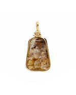 Load image into Gallery viewer, hematoid quartz pendant
