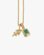 Load image into Gallery viewer, Sagittarius Amazonite Zodiac Energy Necklace
