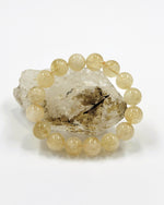 Load image into Gallery viewer, Hematoid Quartz Bracelet(Light Golden)