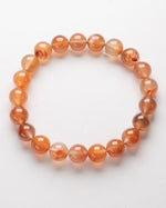 Load image into Gallery viewer, orange agate bracelet