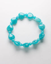 Amazonite Heart Bracelet