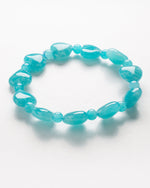 Load image into Gallery viewer, Amazonite Heart Bracelet