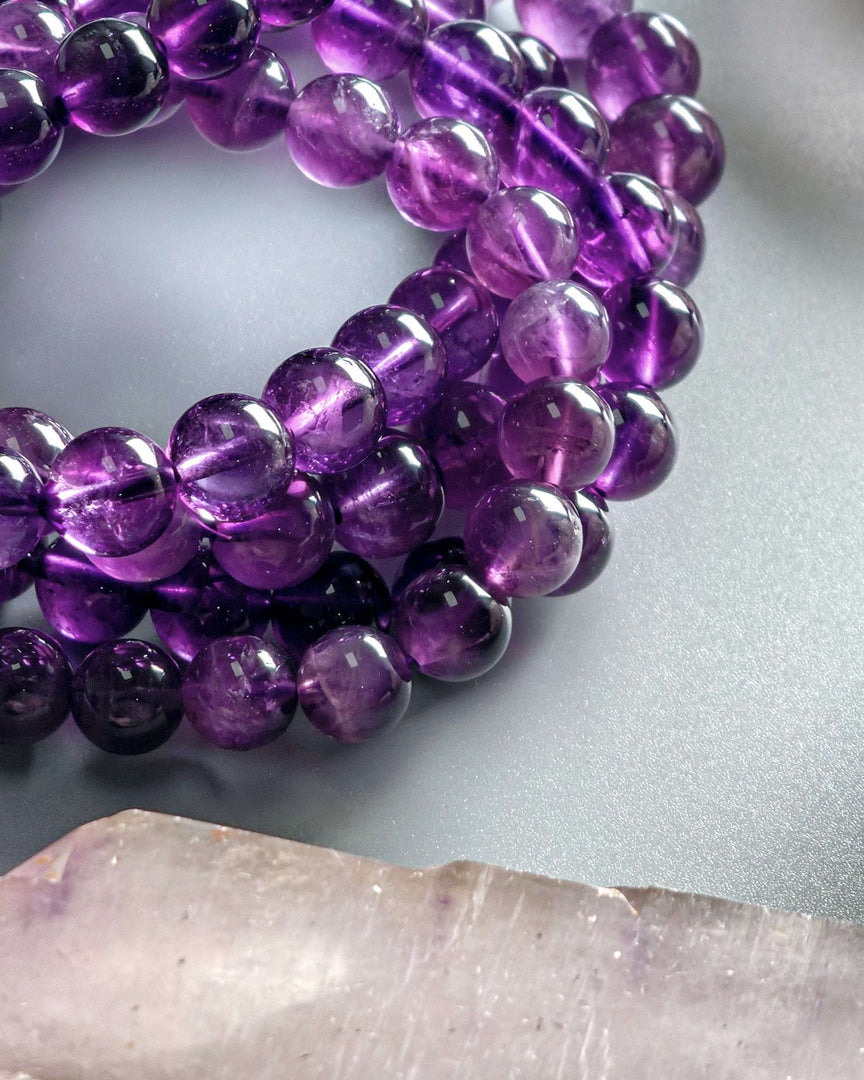 Amethyst Bracelet 8mm 
