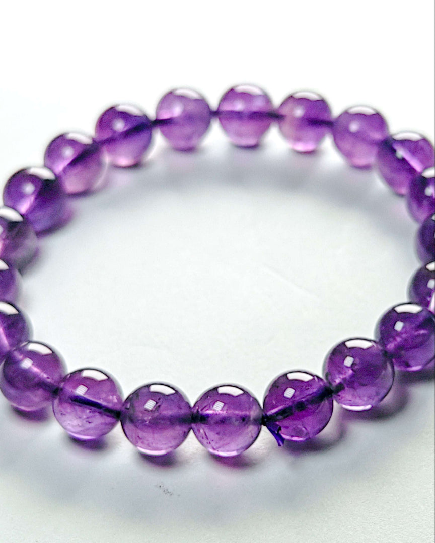 Amethyst Bracelet 8mm 