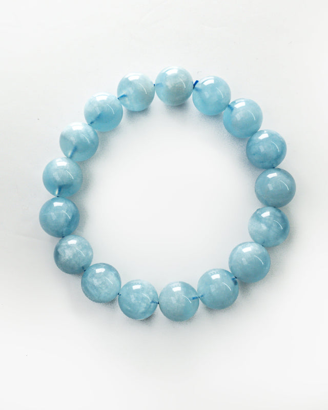 Aquamarine Bracelet (Natural Inclusion)