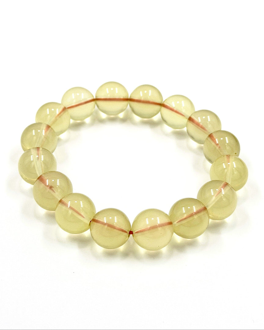 Citrine bracelet on paper