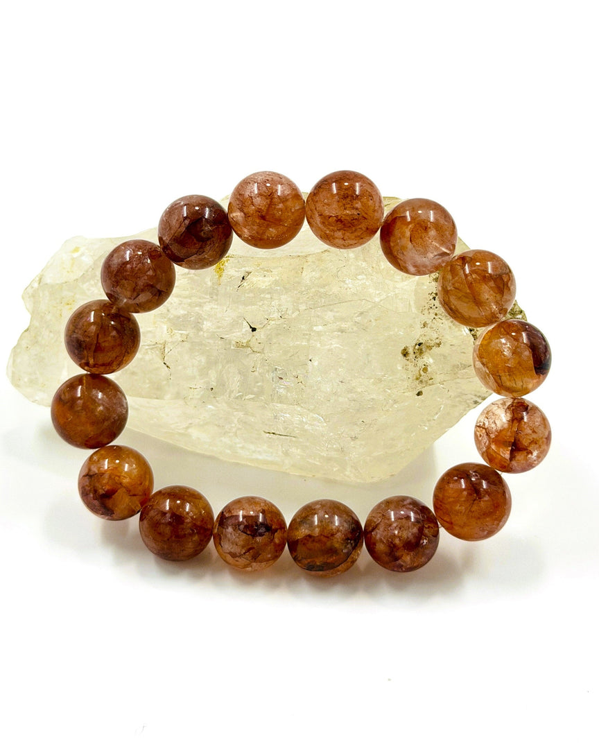Hematoid Quartz Bracelet