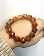 Load image into Gallery viewer, Hematoid Quartz Bracelet