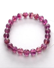 Purple Fluorite Bracelet