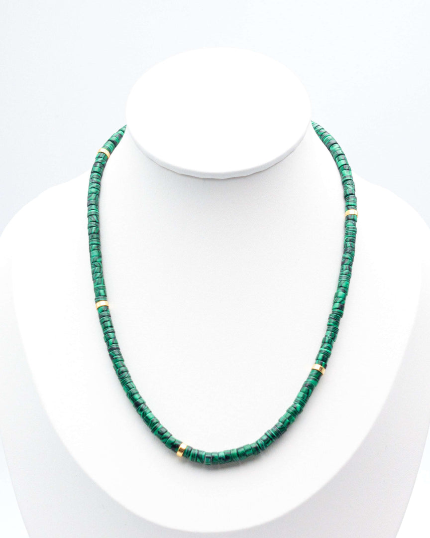 Peacock Stone Necklace