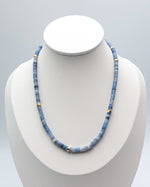 Load image into Gallery viewer, Blue Calcite Stone Necklace
