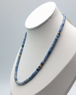 Load image into Gallery viewer, Blue Calcite Stone Necklace
