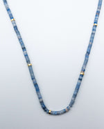 Load image into Gallery viewer, Blue Calcite Stone Necklace
