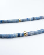 Load image into Gallery viewer, Blue Calcite Stone Necklace
