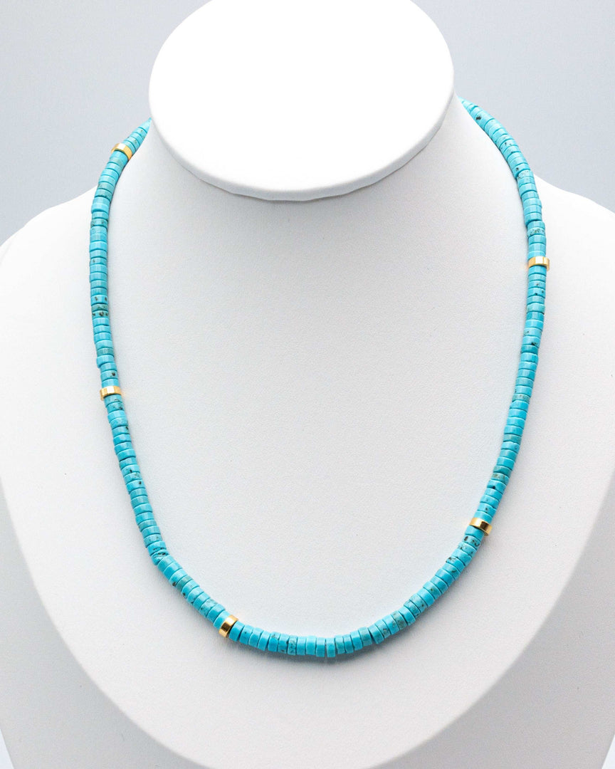 Turquoise Stone Necklace