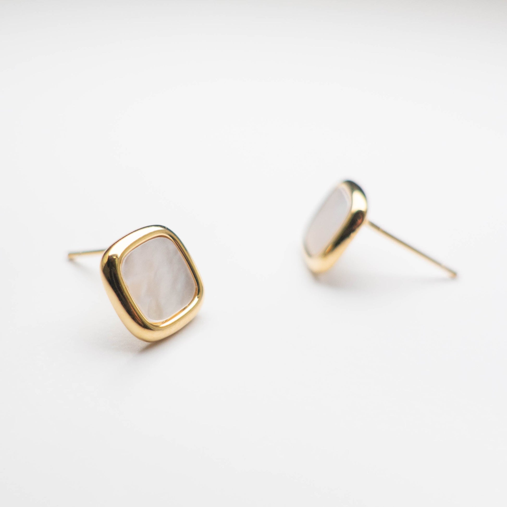 Golden Bliss Stud Earrings