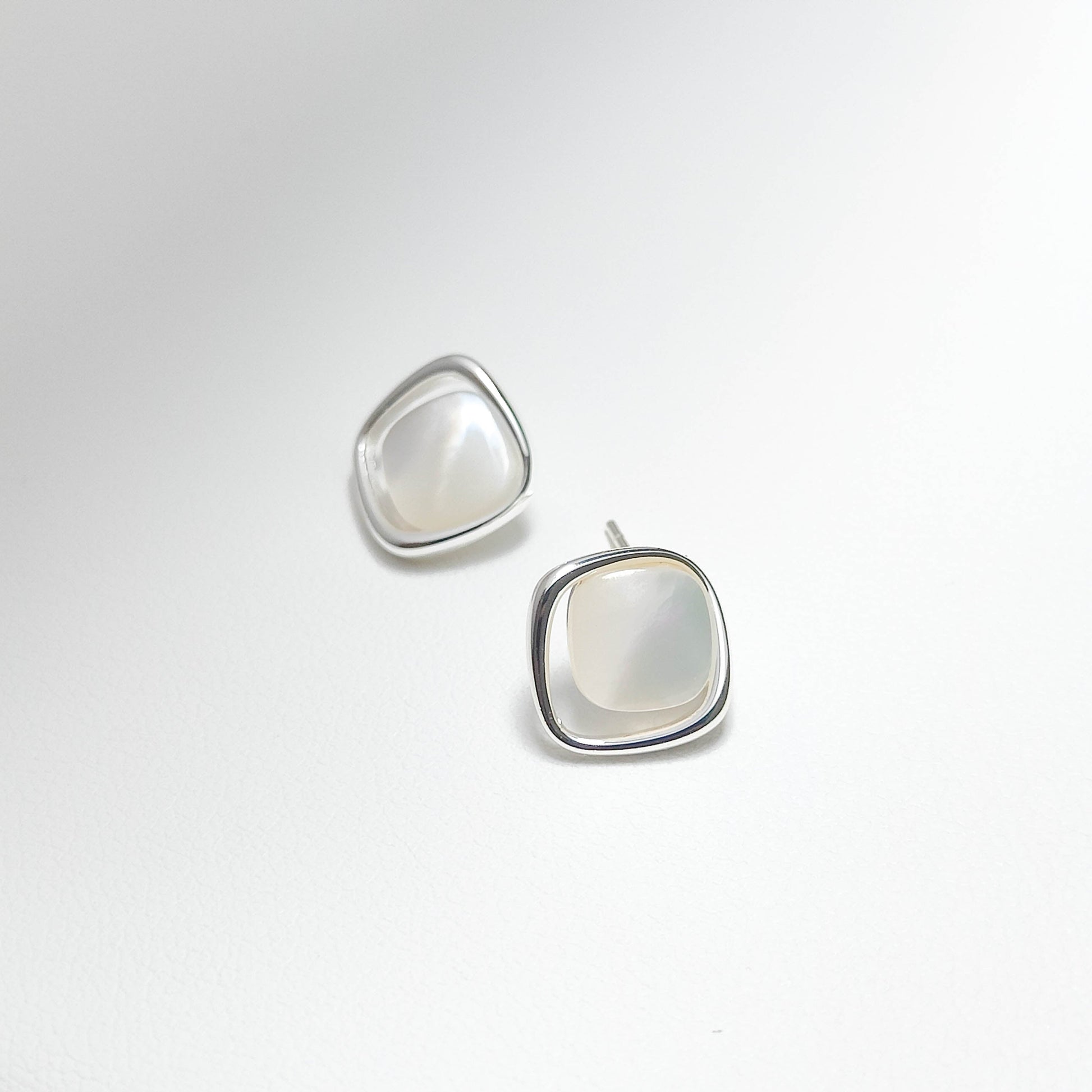 Silver Bliss Stud Earrings