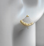 Load image into Gallery viewer, Golden Divas Stud Earrings
