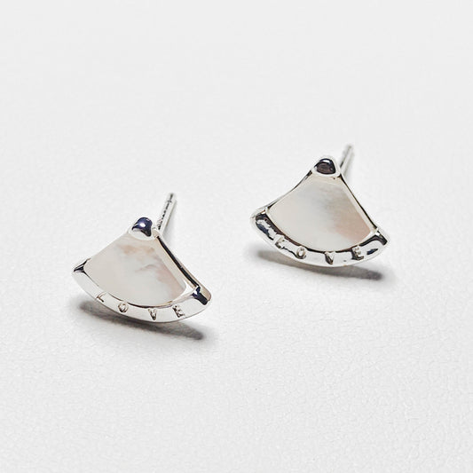 Silver Divas Stud Earrings