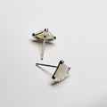 Silver Divas Stud Earrings