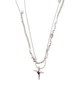 Load image into Gallery viewer, Star Pendant Double Chain Necklace
