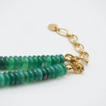 Green Chalcedony Pearl Necklace