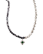 Load image into Gallery viewer, Half &amp; Half Boho Necklace
