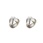 Load image into Gallery viewer, Mobius Stud Earrings
