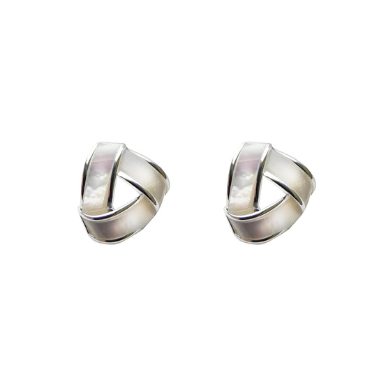 Mobius Stud Earrings