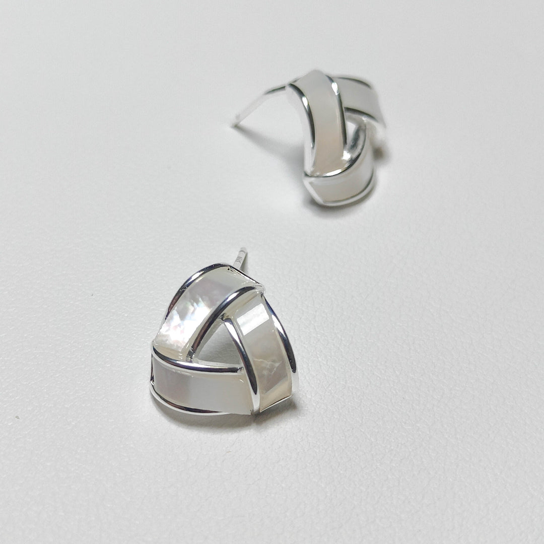 Mobius Stud Earrings