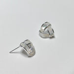 Load image into Gallery viewer, Mobius Stud Earrings
