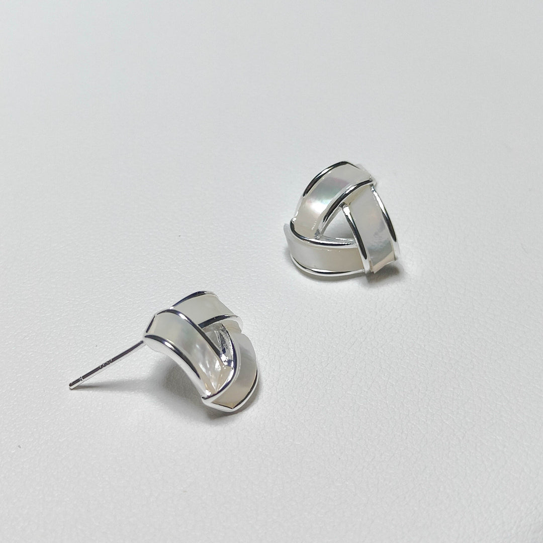 Mobius Stud Earrings