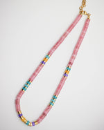 Load image into Gallery viewer, Macaron Chalcedony Stone Necklace
