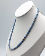 Load image into Gallery viewer, Blue Calcite Stone Necklace
