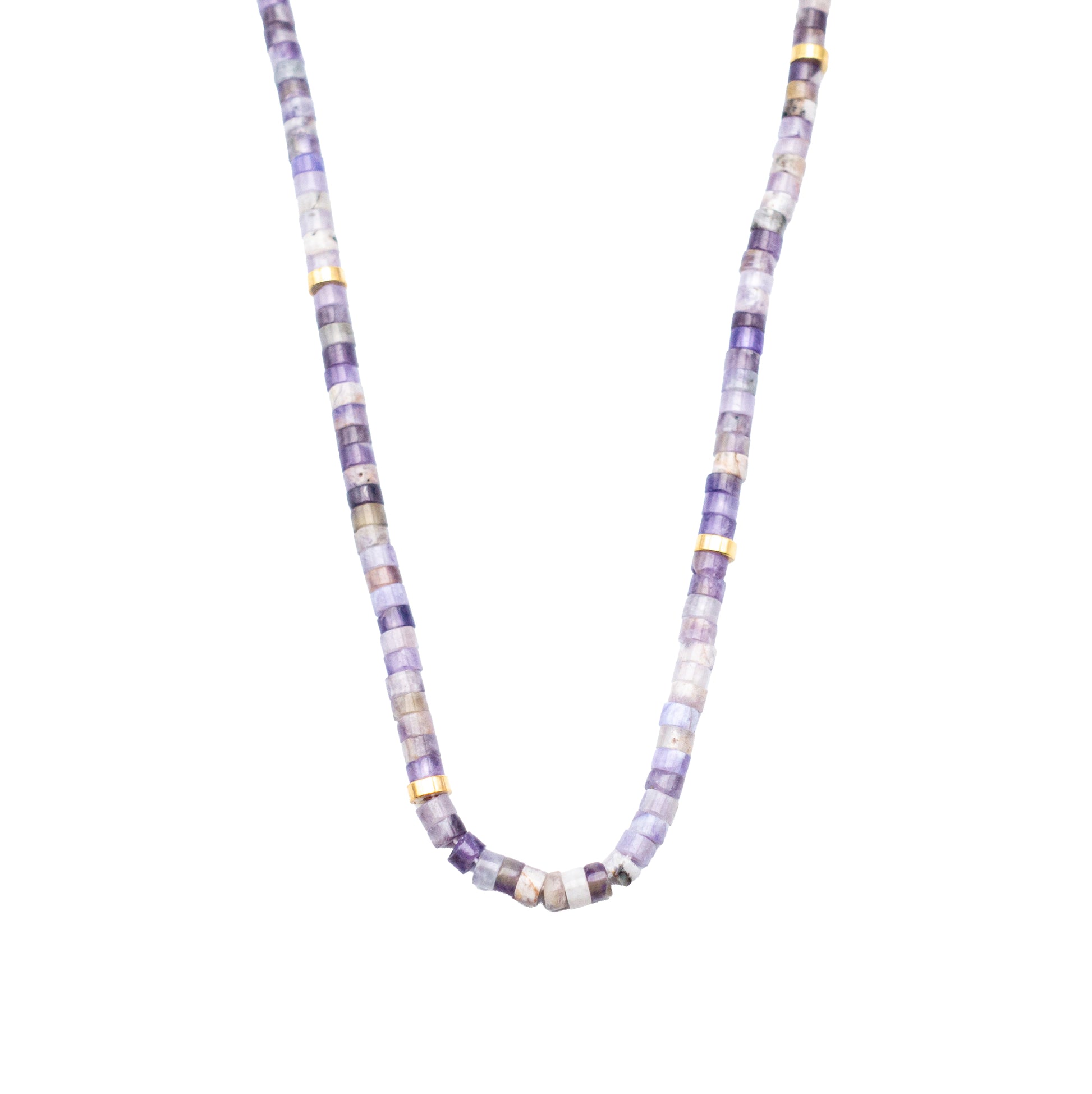 Charoite Stone Necklace