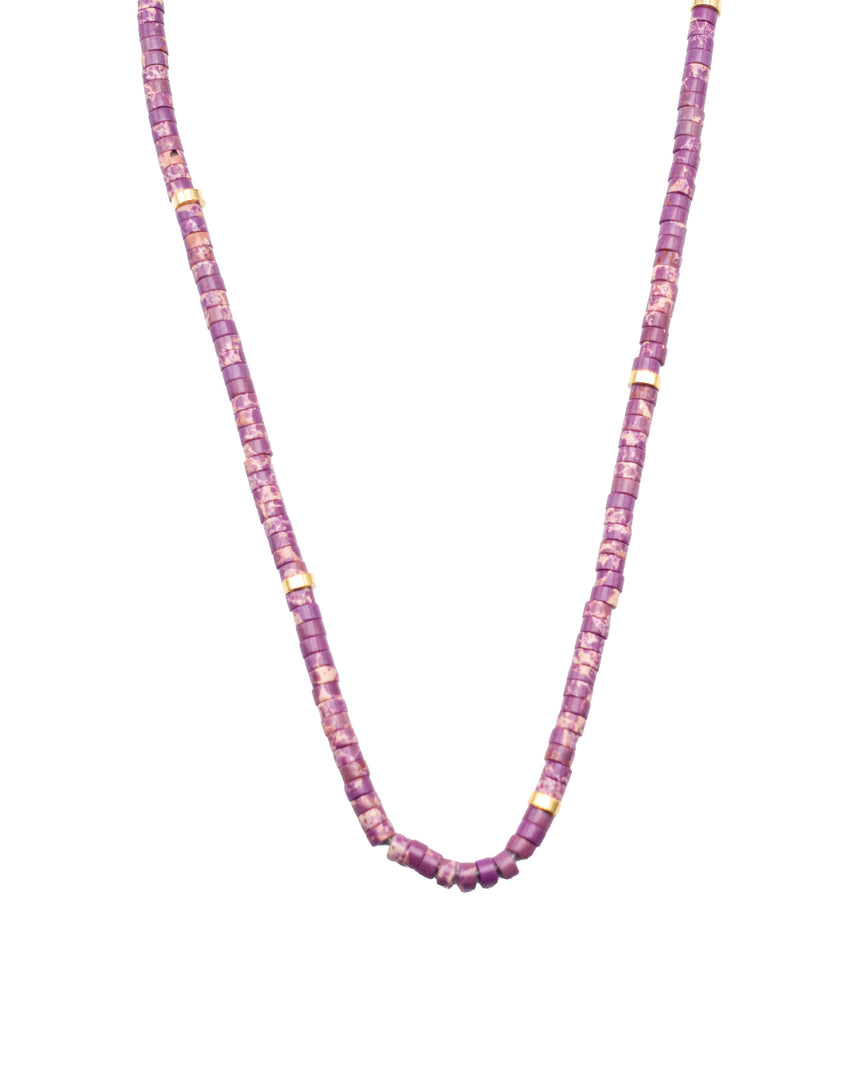 Charoite Stone Necklace