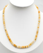 Load image into Gallery viewer, Mango Chalcedony Stone Necklace
