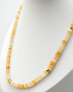 Load image into Gallery viewer, Mango Chalcedony Stone Necklace
