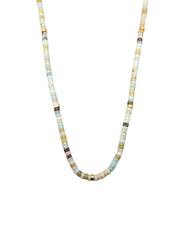 Rainbow Calcite Stone Necklace