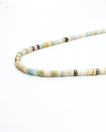 Load image into Gallery viewer, Rainbow Calcite Stone Necklace
