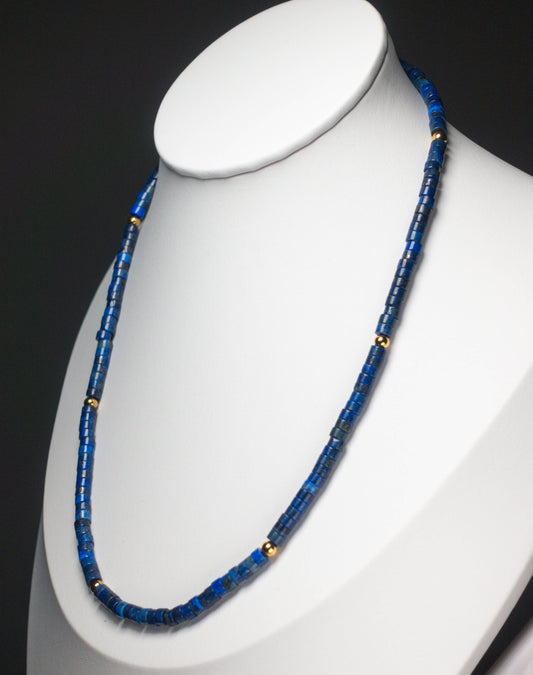 Blue Kyanite Stone Necklace