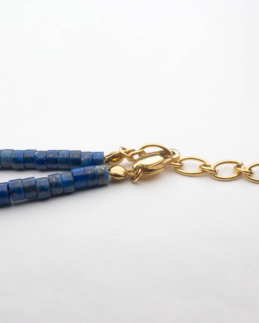 Blue Kyanite Stone Necklace