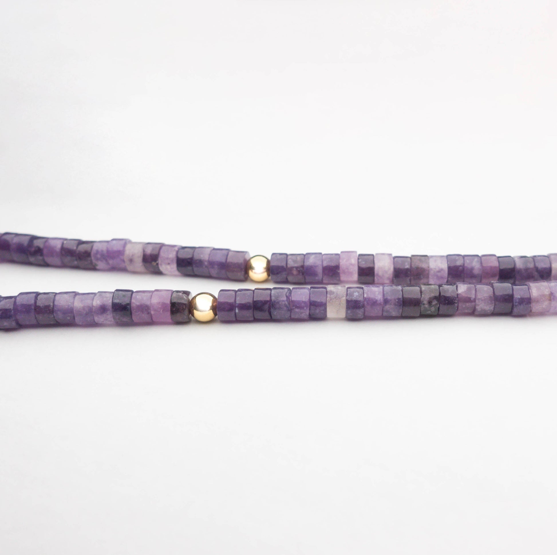 Purple Charoite Stone Necklace