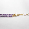 Purple Charoite Stone Necklace