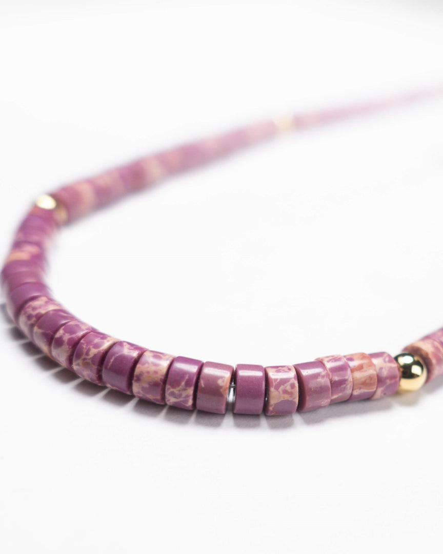 Lepidolite Stone Necklace