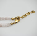 Baby Pink Chalcedony Stone Necklace