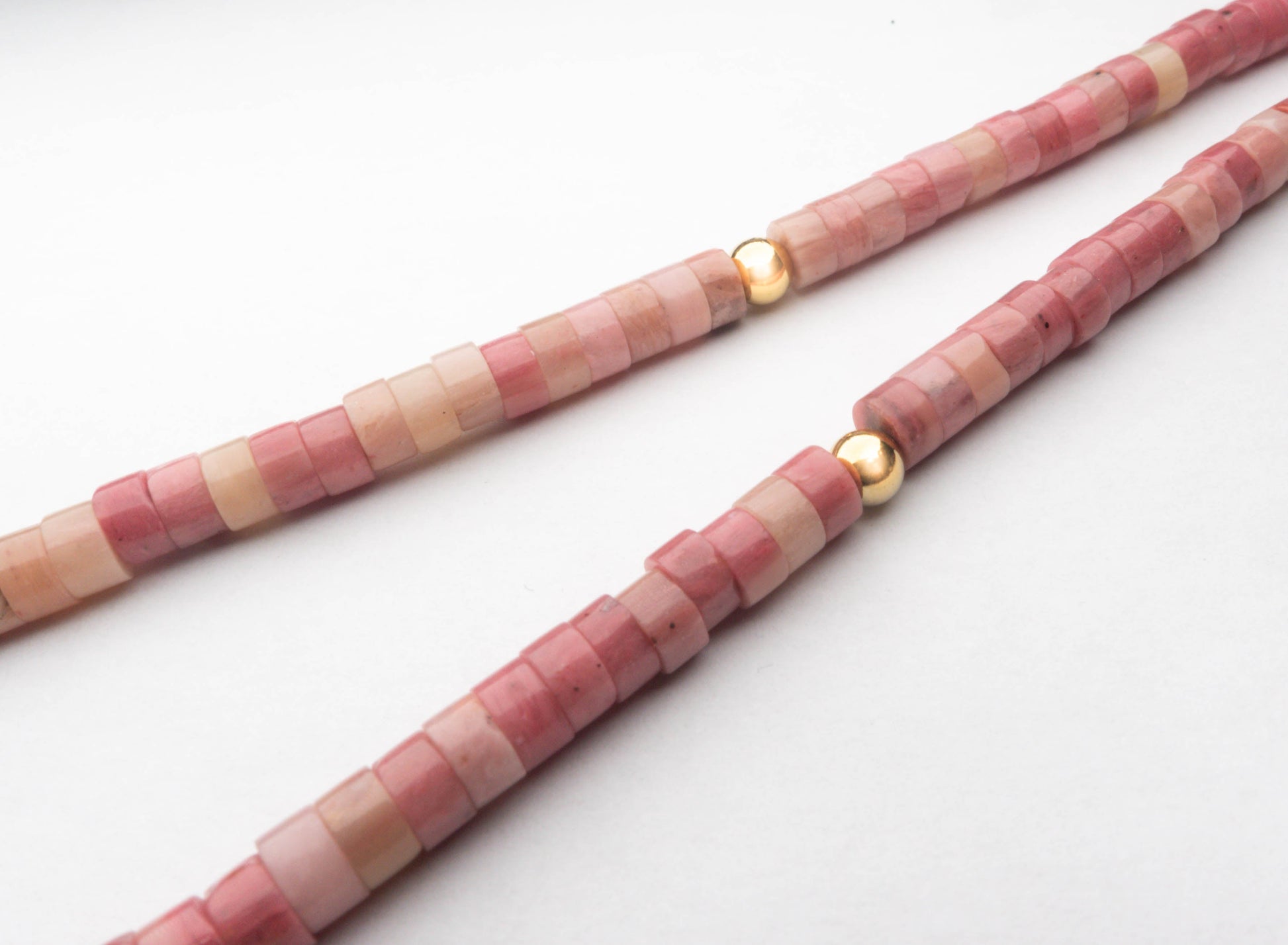 Pink Jade Stone Necklace