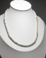 Load image into Gallery viewer, Snakeskin Jasper Stone Necklace
