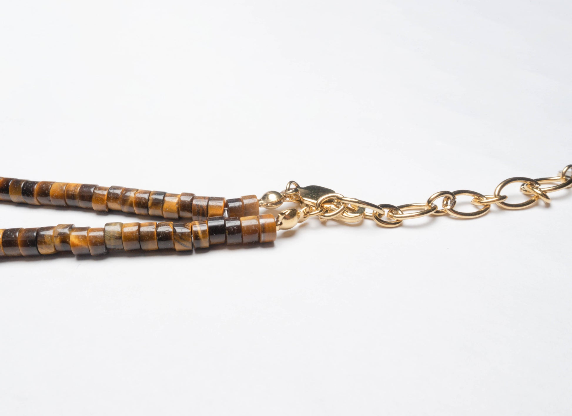 Tiger Iron Stone Necklace