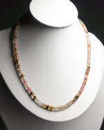Load image into Gallery viewer, Watermelon Chalcedony Stone Necklace
